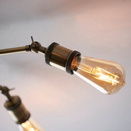 Endon 97244 - HAL-kohdevalaisin 5xE27/40W/230V messinki