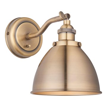 Endon 98746 - Seinäkohdevalo FRANKLIN 1xE14/7W/230V messinki