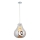 Endon 99788 - EUROPA-riippuvalaisin vaijerilla 1xE27/10W/230V savunmusta