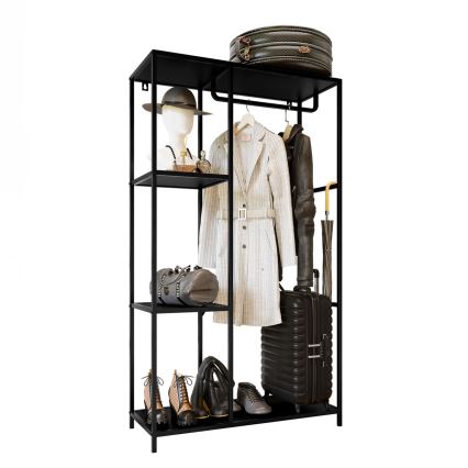 Eteishylly CARLO 167x90 cm musta