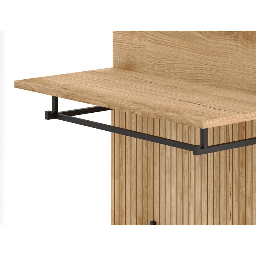 Eteiskaluste KLEO ruskea/valkoinen