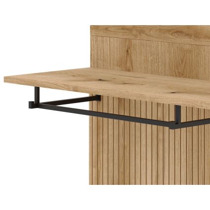 Eteismoduuli SVEN peilillä, ruskea/grafiitti