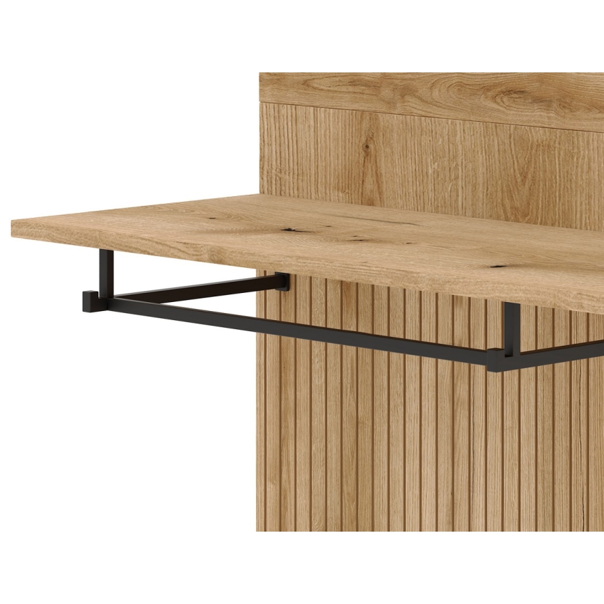 Eteisryhmä peilillä SVEN ruskea/valkoinen