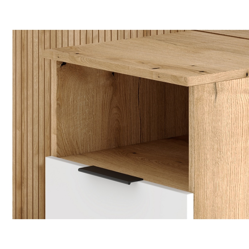 Eteisryhmä peilillä SVEN ruskea/valkoinen