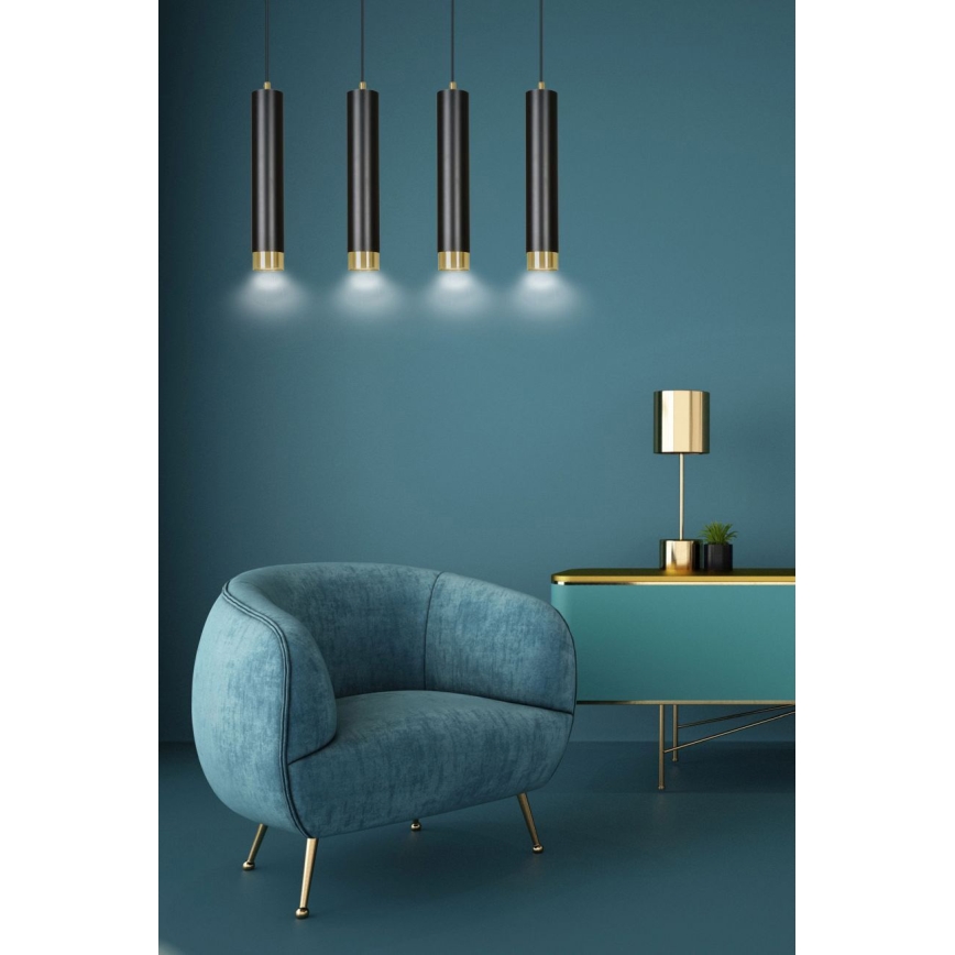 Euluna - Kattokruunu johdossa KUMO 4xGU10/30W/230V