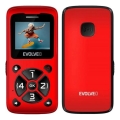Evolveo - EasyPhone ID matkapuhelin senioreille punainen