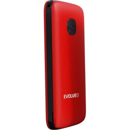 Evolveo - EasyPhone ID matkapuhelin senioreille punainen