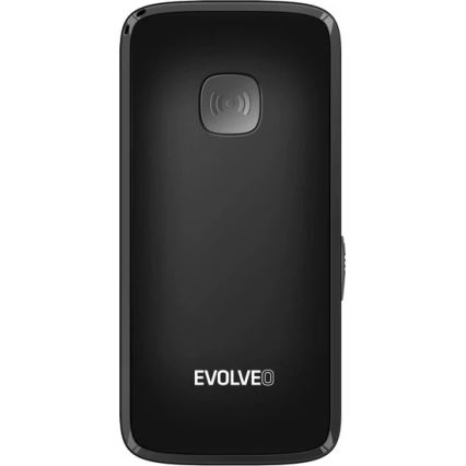Evolveo - EasyPhone ID mobiilipuhelin senioreille musta