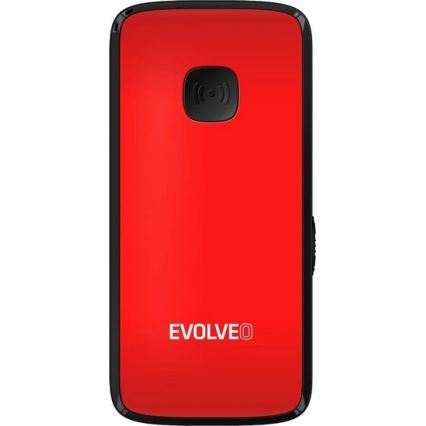 Evolveo - EasyPhone ID senioripuhelin, punainen