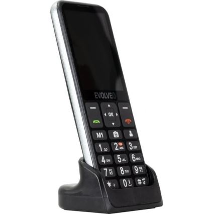 Evolveo - EasyPhone LT 4G senioripuhelin musta