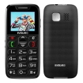 Evolveo - EasyPhone matkapuhelin senioreille musta