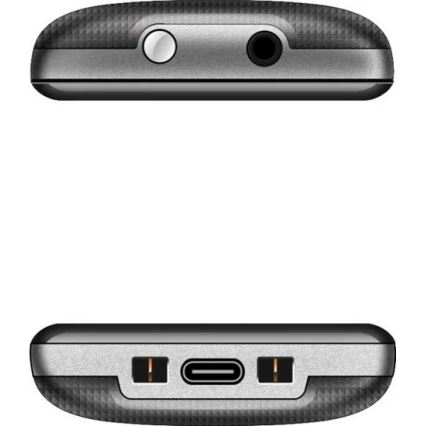 Evolveo - EasyPhone, senioreille tarkoitettu matkapuhelin, musta