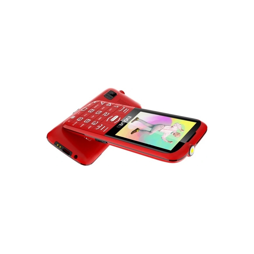 Evolveo - EasyPhone XO senioripuhelin, punainen