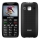 Evolveo - EasyPhone XR 2G, helppokäyttöinen matkapuhelin senioreille, musta