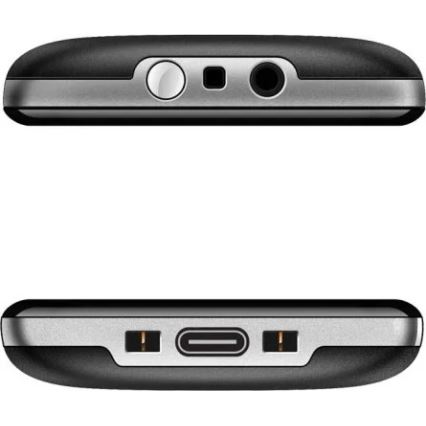 Evolveo - EasyPhone XR 2G, helppokäyttöinen matkapuhelin senioreille, musta