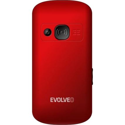 Evolveo - EasyPhone XS, senioripuhelin, punainen