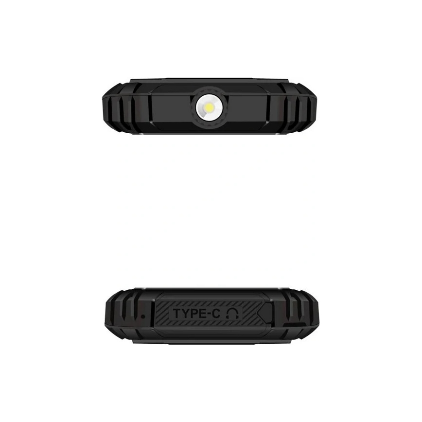 Evolveo - MaxPhone A1, näppäinpuhelin, Dual SIM, musta