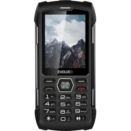 Evolveo - StrongPhone H1 vedenpitävä Dual-SIM-puhelin musta/harmaa