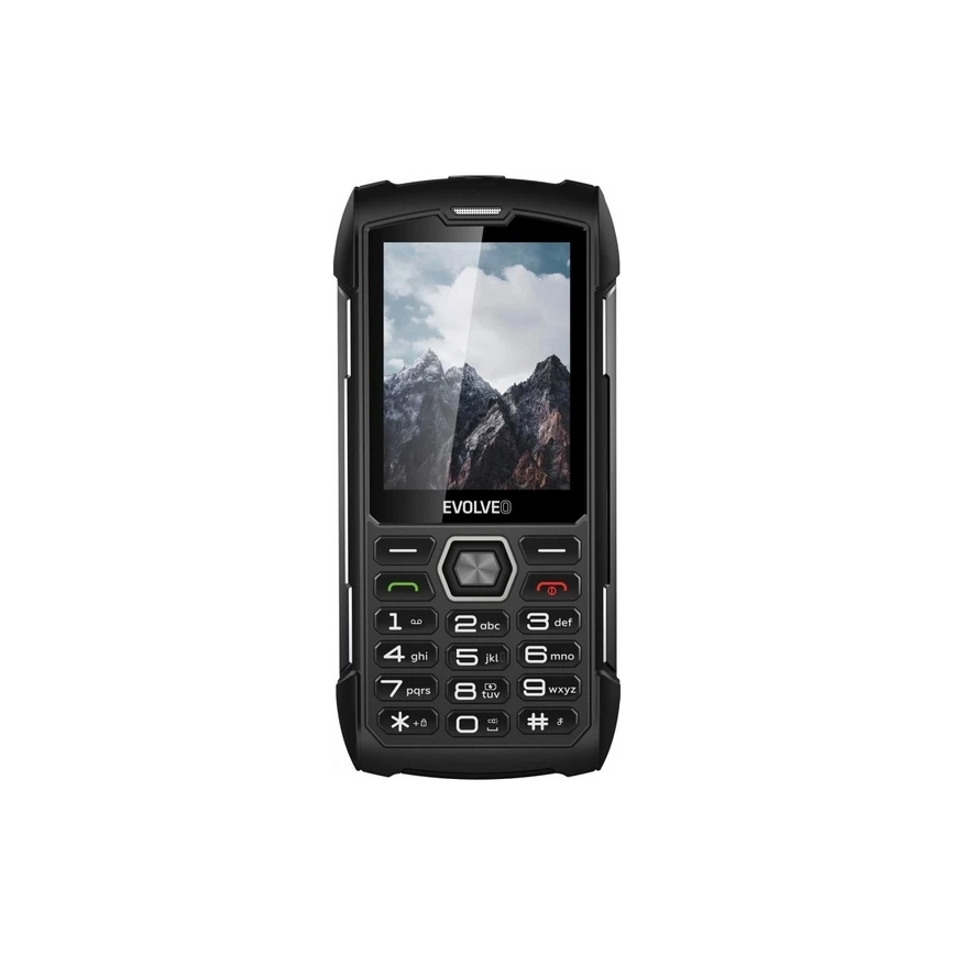 Evolveo - StrongPhone H1 vedenpitävä Dual-SIM-puhelin musta/harmaa