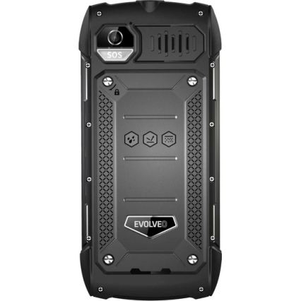 Evolveo - StrongPhone H1 vedenpitävä Dual-SIM-puhelin musta/harmaa