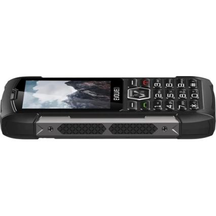 Evolveo - StrongPhone H1 vedenpitävä Dual-SIM-puhelin musta/harmaa