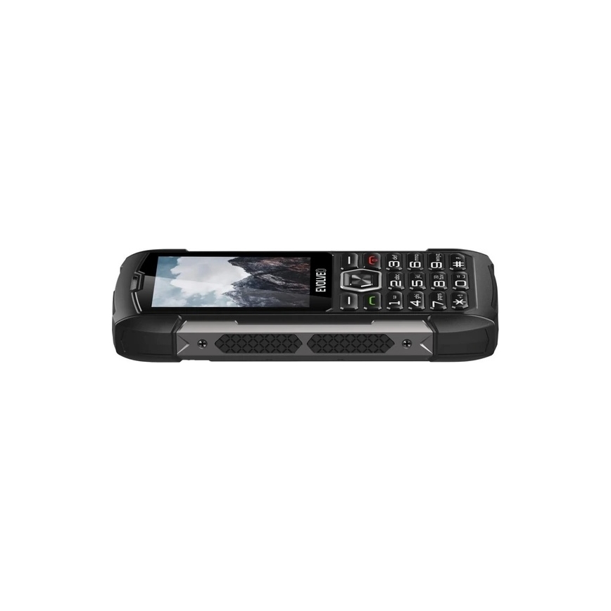 Evolveo - StrongPhone H1 vedenpitävä Dual-SIM-puhelin musta/harmaa