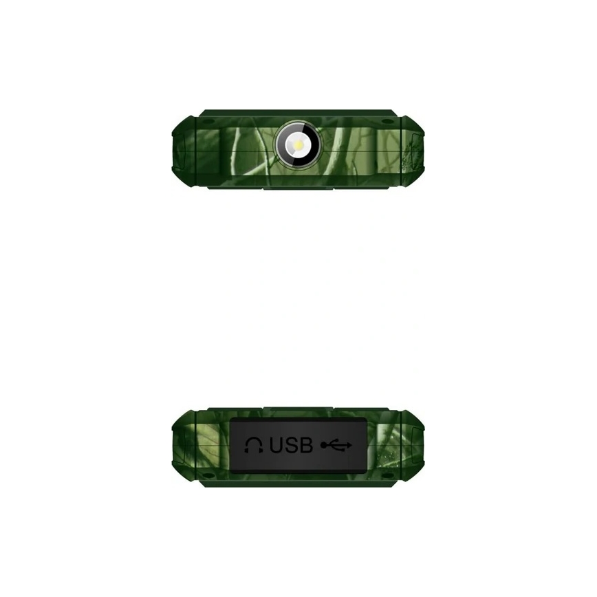 Evolveo - StrongPhone H1 – vesitiivis Dual SIM -puhelin, metsästyskamuflaasi