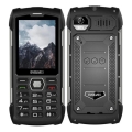 Evolveo - StrongPhone H1 vesitiivis Dual-SIM-puhelin musta/hopea