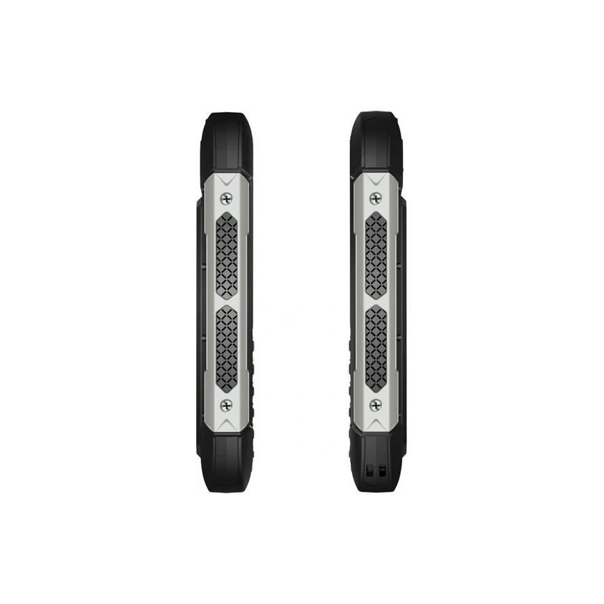 Evolveo - StrongPhone H1 vesitiivis Dual-SIM-puhelin musta/hopea