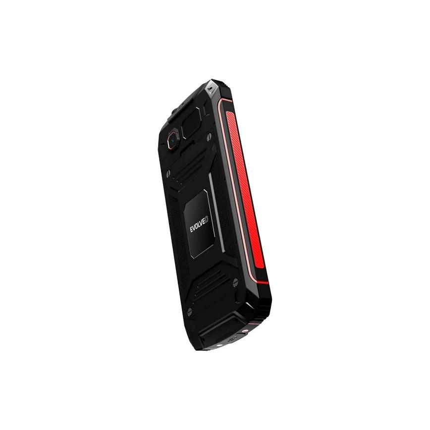 Evolveo - StrongPhone W4 vedenkestävä Dual-SIM-puhelin musta/punainen