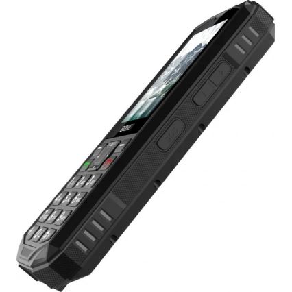 Evolveo - StrongPhone X5, vesitiivis Dual-SIM-puhelin, musta/harmaa
