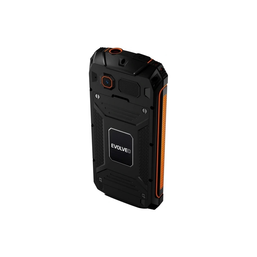 Evolveo - StrongPhone Z6 vesitiivinen Dual-SIM-puhelin, musta/oranssi