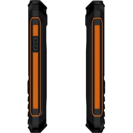 Evolveo - StrongPhone Z6 vesitiivinen Dual-SIM-puhelin, musta/oranssi