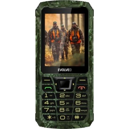 Evolveo - StrongPhone Z6 vesitiivis Dual SIM -puhelin metsästyskamuflaasi
