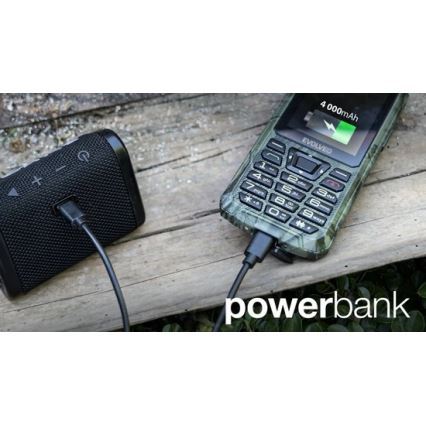 Evolveo - StrongPhone Z6 vesitiivis Dual SIM -puhelin metsästyskamuflaasi