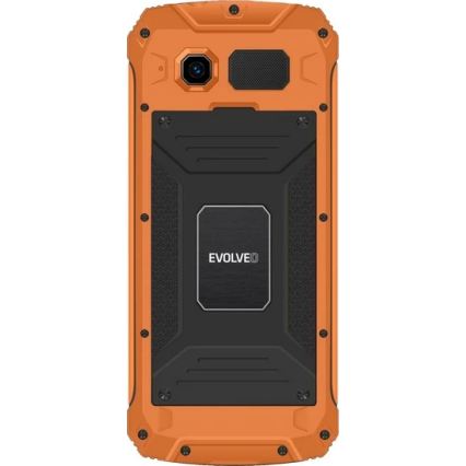 Evolveo - StrongPhone Z6 vesitiivis kaksois-SIM-puhelin, oranssi