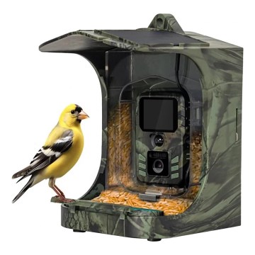 Evolveo - StrongVision BirdFeeder - älykäs lintujen ruokintalaite kameralla ja aurinkopaneeleilla