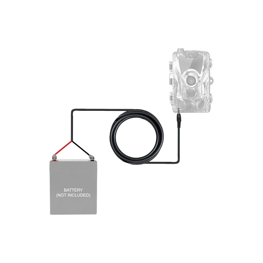 Evolveo - StrongVision kaapeli ulkoisen virtalähteen liittämiseen