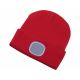 Extol - Hattu otsalampulla ja USB-latauksella 300 mAh punainen koko UNI