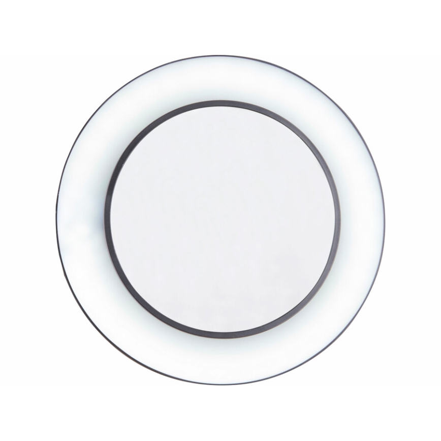 Extol - Himmennettävä LED-pöytävalaisin suurennuslasilla LED/8W/5V 2900/4500/7500K musta