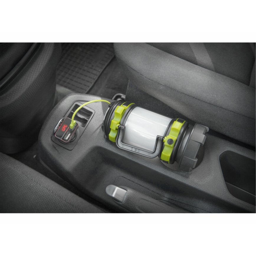 Extol - Himmennettävä LED-taskulamppu powerbankilla LED/2600 mAh/3,7V IPX4