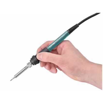 Extol - Juotosasema LCD-näytöllä, lämpötilan säädöllä ja kalibroinnilla