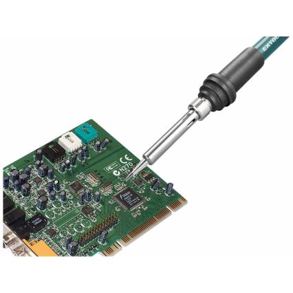 Extol - Juotosasema LCD-näytöllä, lämpötilan säädöllä ja kalibroinnilla