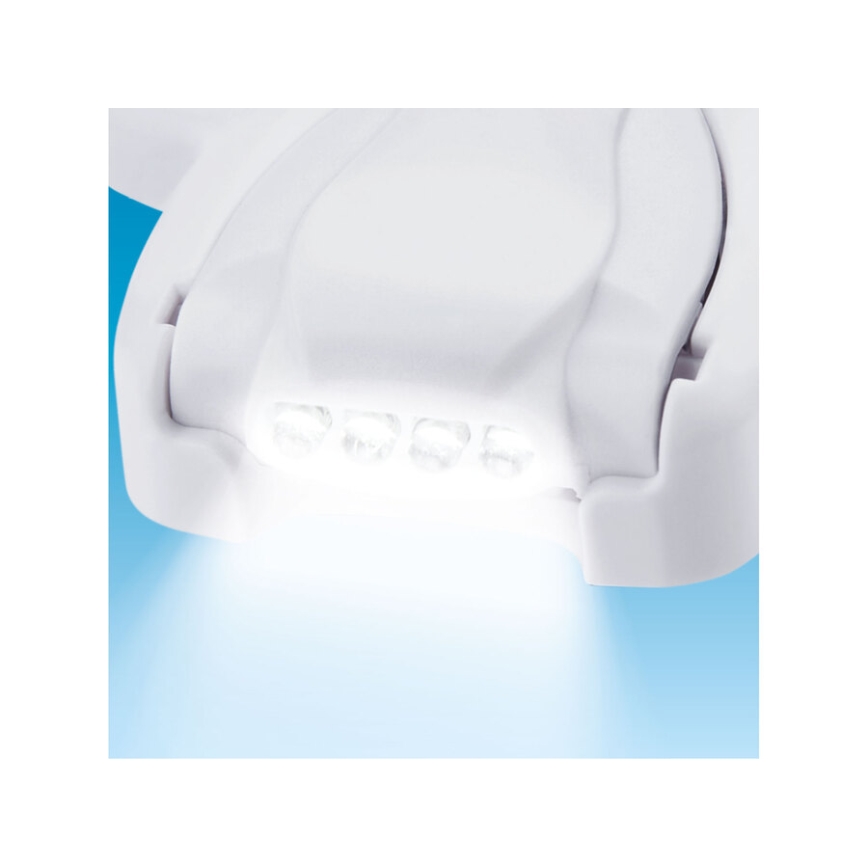 Extol - Ladattavat lasit suurennuslasilla ja LED-valaistuksella/300 mAh