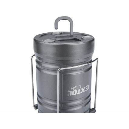 Extol - LED Kannettava lamppu LED/3xAA harmaa