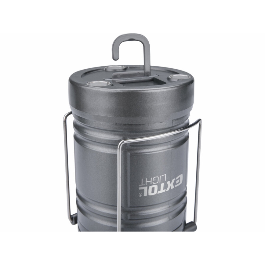 Extol - LED Kannettava lamppu LED/3xAA harmaa