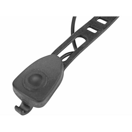 Extol - LED ladattava pyöräilyvalaisin sireenillä LED/5W/1200 mAh/3,7V IPX4