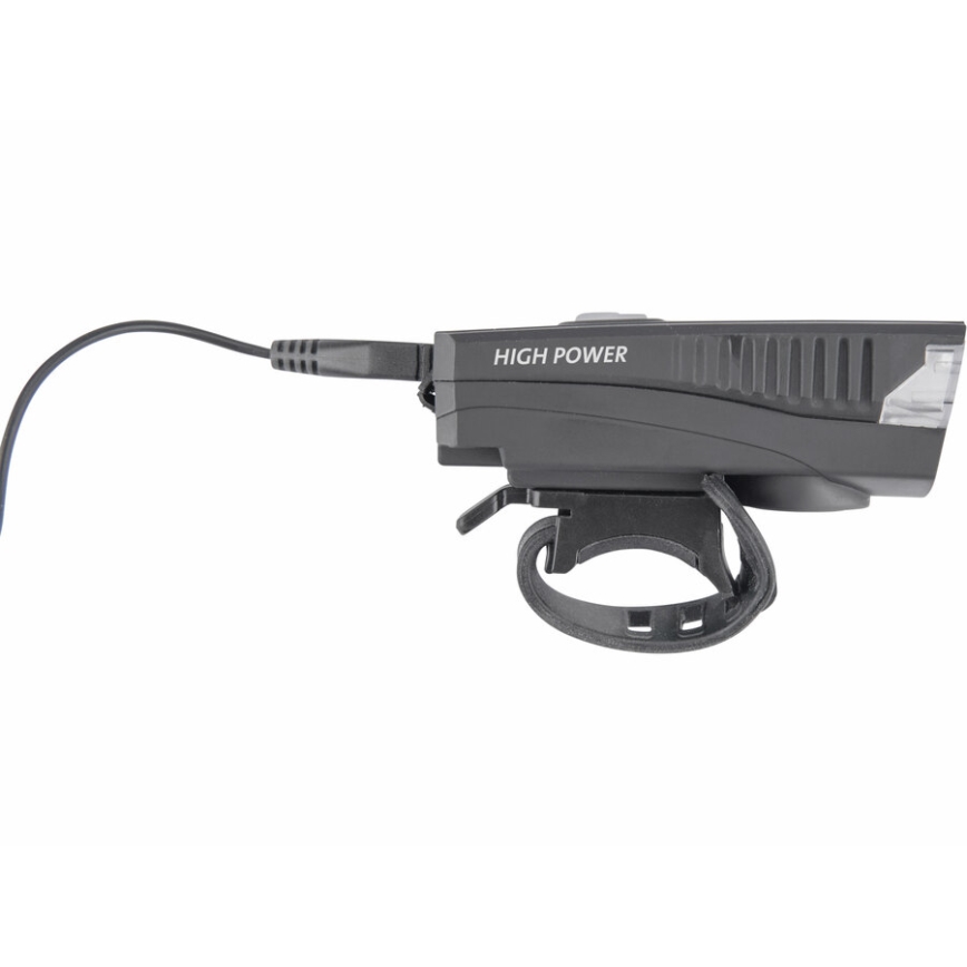 Extol - LED ladattava pyöräilyvalaisin sireenillä LED/5W/1200 mAh/3,7V IPX4