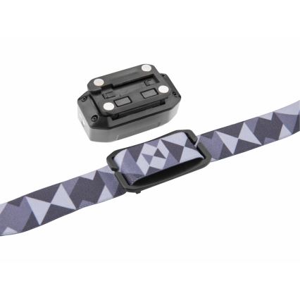 Extol - LED-otsalamppu sensorilla LED/1000 mAh/3,7V/3xAAA IPX4