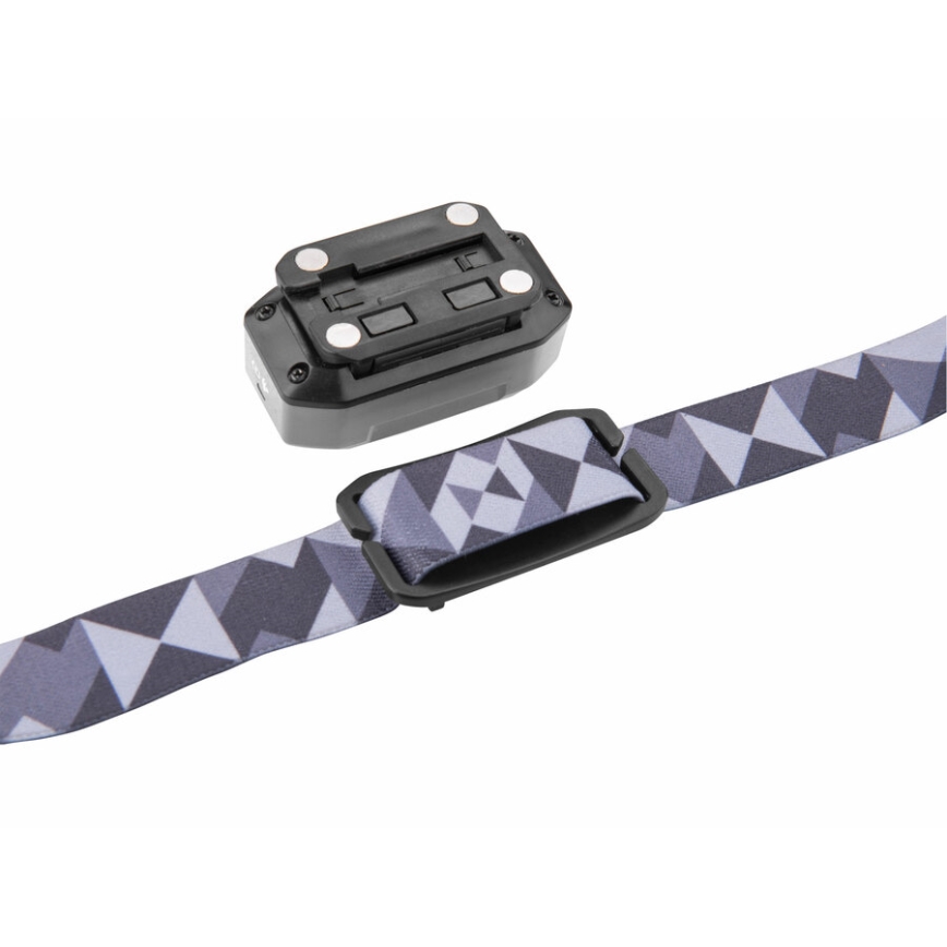 Extol - LED-otsalamppu sensorilla LED/1000 mAh/3,7V/3xAAA IPX4